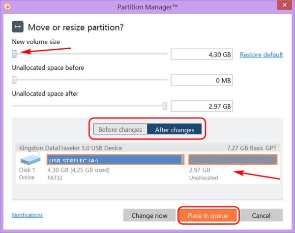  Как создать на флешке с FAT32 раздел с NTFS программой Paragon Hard Disk Manager 17 